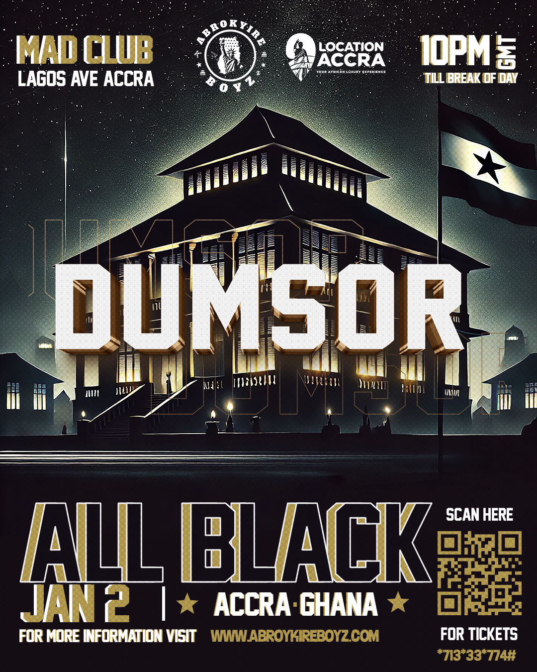 Dumsor All Black Affair